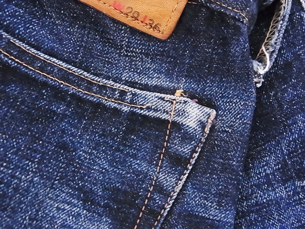 実際に弊社で買取させて頂いたDENIME/ドゥニーム 714他 ストレートデニムパンツ 3点セットの画像 5枚目