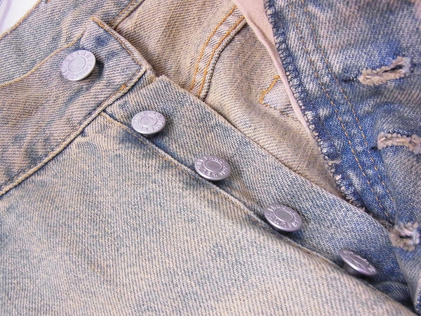 実際に弊社で買取させて頂いたHelmut Lang/ヘルムートラング シーンズ/デニムパンツ 29の画像 3枚目