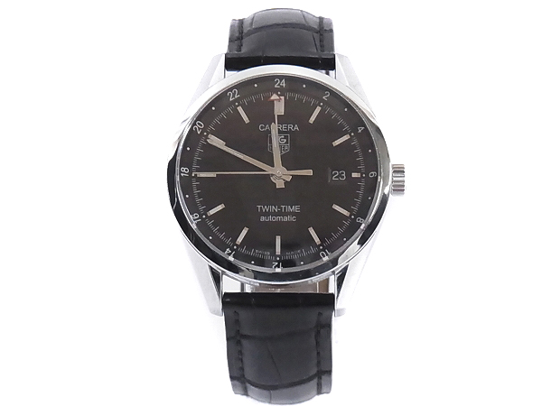 実際に弊社で買取させて頂いたTAG Heuer/タグホイヤー[23万↑]カレラ ツインタイム WV2115の画像 1枚目