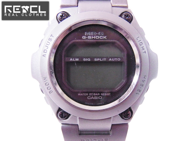 実際に弊社で買取させて頂いたG-SHOCK/Gショック MR-G メタルバンド腕時計 MRG-100T-8