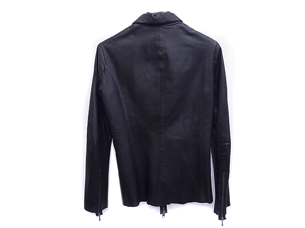 実際に弊社で買取させて頂いたBUFFALO BOBS/バッファローボブズ ラムレザージャケット BK/1の画像 1枚目