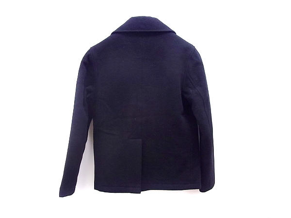 実際に弊社で買取させて頂いたHideandseek/ハイド&シーク ウールPコート/ショート丈 黒 Sの画像 1枚目