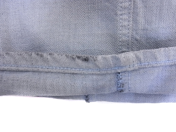 実際に弊社で買取させて頂いたFACTOTUM/オーバーダイ ストーン&ノン ウォッシュデニム 2点/29の画像 7枚目