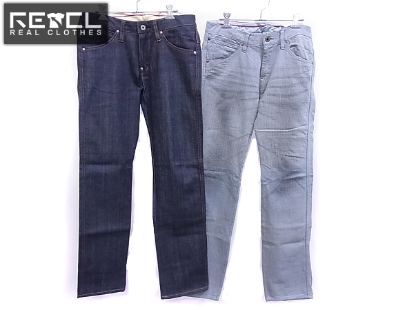 実際に弊社で買取させて頂いたFACTOTUM/オーバーダイ ストーン&ノン ウォッシュデニム 2点/29