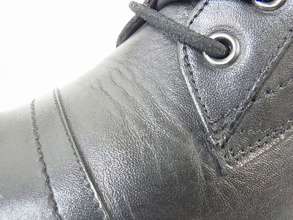 実際に弊社で買取させて頂いたアルフレッドバニスター サイドWジップ編み上げブーツ 39の画像 8枚目