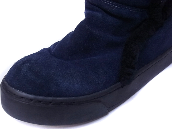 実際に弊社で買取させて頂いたダイエットブッチャースリムスキン レザームートンブーツ US8の画像 8枚目