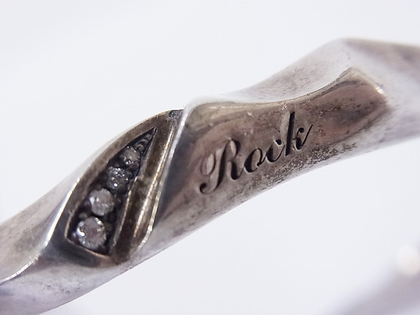 実際に弊社で買取させて頂いたディールデザイン DEAL LTD 950/DRIFT ROCK BANGLE/310037 の画像 4枚目