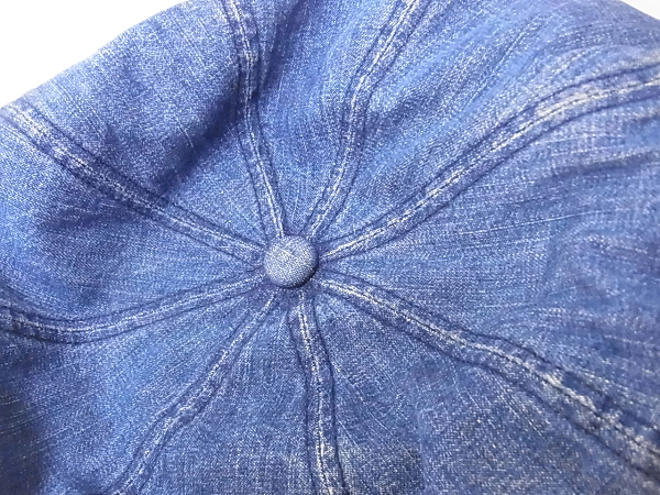 実際に弊社で買取させて頂いたDUBBLEWORKS/ダブルワークス デニム キャスケット キャップ/Mの画像 6枚目