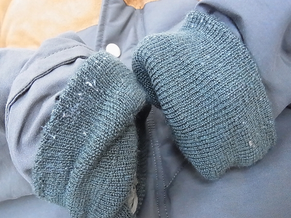 実際に弊社で買取させて頂いたmarka/マーカ 2WAY ダウンJK 鹿革切り替えし/M13C-07BL01D/1の画像 5枚目