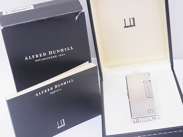 実際に弊社で買取させて頂いたdunhill/ダンヒル ローラーガスライター シルバー/喫煙グッズの画像 7枚目