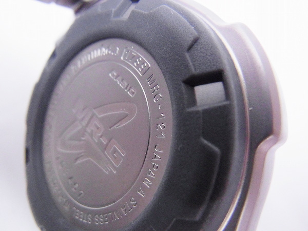 実際に弊社で買取させて頂いたG-SHOCK/Gショック MR-G アナログモデル 腕時計/MRG-121-8Aの画像 4枚目