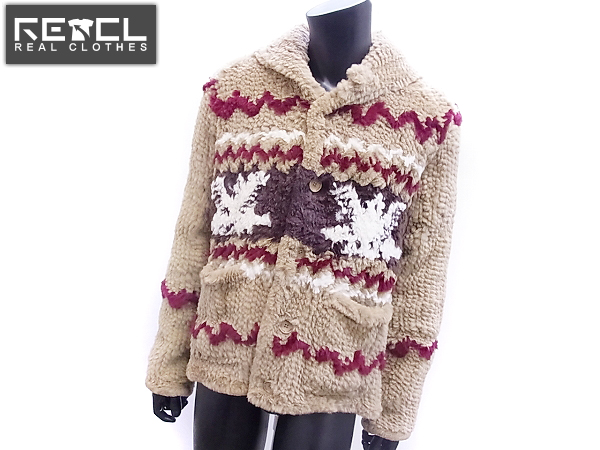 イサムカタヤマ 1214-02 ラビットファーカーディガン