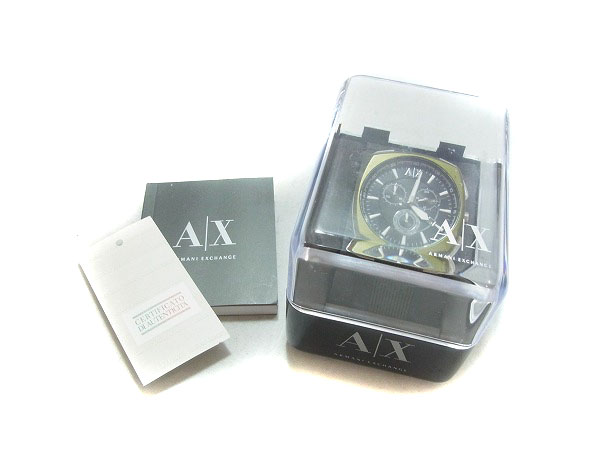 実際に弊社で買取させて頂いたARMANI EXCHANGE/アルマーニエクスチェンジ 腕時計/AX1171の画像 9枚目