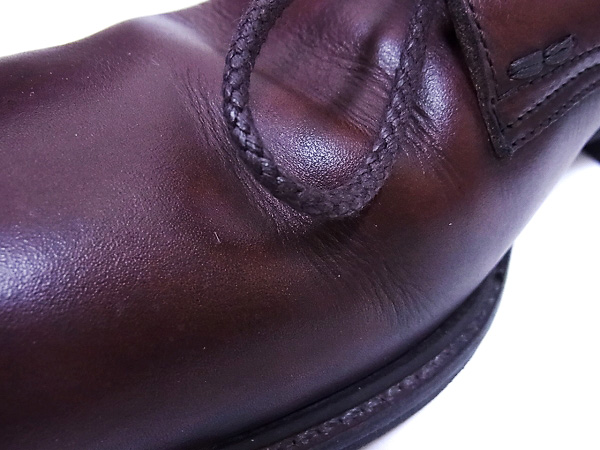 実際に弊社で買取させて頂いたアルフレッドバニスター バックジップ レースアップブーツ/41の画像 6枚目