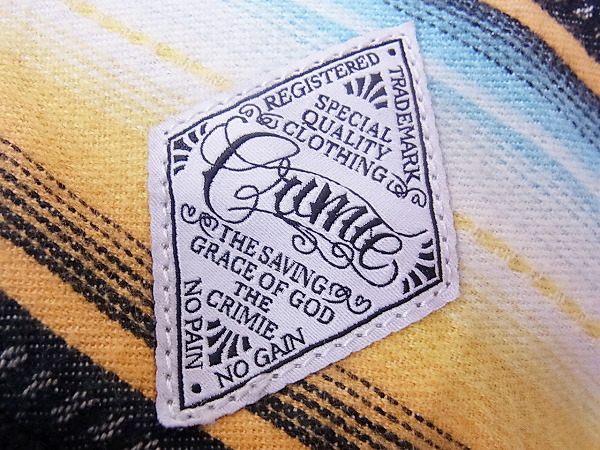 実際に弊社で買取させて頂いたCRIMIE/クライミー ボーダー トートバッグ マリンテイストの画像 4枚目