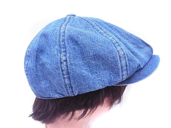 実際に弊社で買取させて頂いたDUBBLEWORKS/ダブルワークス デニム キャスケット キャップ/Mの画像 3枚目