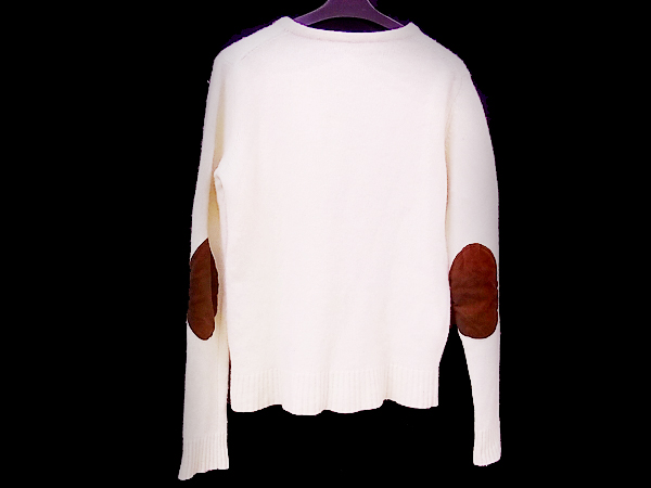 実際に弊社で買取させて頂いたFCRB/エフシーアールビー ソフ ウール混 セーター/ニット 白/Mの画像 1枚目