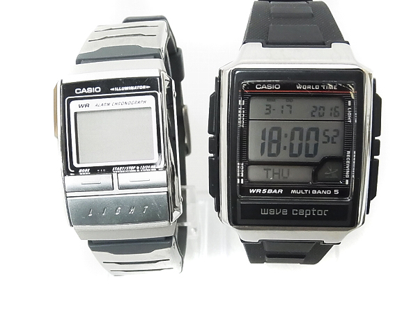 実際に弊社で買取させて頂いたCASIO/カシオ DIESEL/ディーゼル デジタル/アナログ時計 5点SETの画像 1枚目