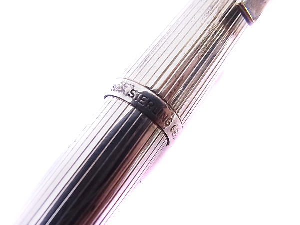 実際に弊社で買取させて頂いたDunhill/ダンヒル ドレス 万年筆 スターリングシルバー 925の画像 3枚目