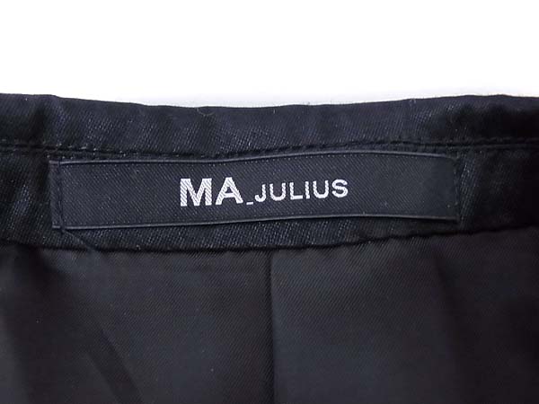 実際に弊社で買取させて頂いたMA-JULIUS/ユリウス シルク混ウール1Bテーラードジャケット/1の画像 5枚目
