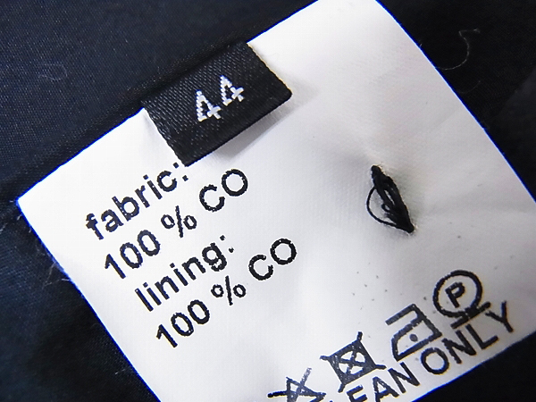 実際に弊社で買取させて頂いたKRISVANASSCHE/クリスヴァンアッシュ ジレ/ベスト 黒/44の画像 3枚目