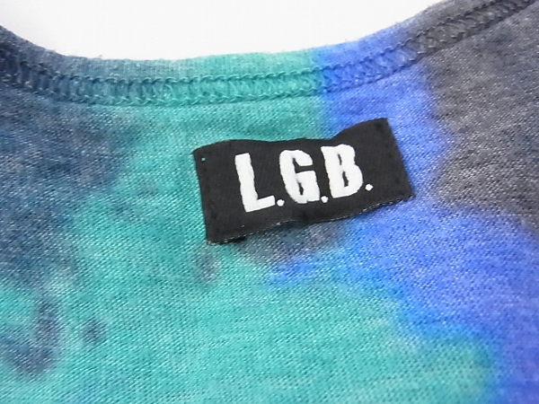 実際に弊社で買取させて頂いたLGB/ルグランブルー AMAZONICA 総柄 ロング タンクトップ /2の画像 2枚目