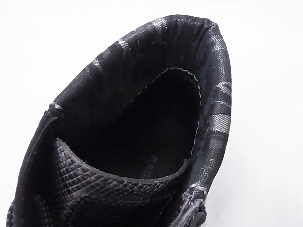 実際に弊社で買取させて頂いたMAGNANNI/マグナーニ マウンテンブーツ カモ/スネーク 40の画像 6枚目