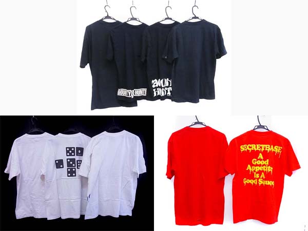 実際に弊社で買取させて頂いたバウンティーハンター/アトモス/他 プリントTシャツ 計9点SETの画像 1枚目