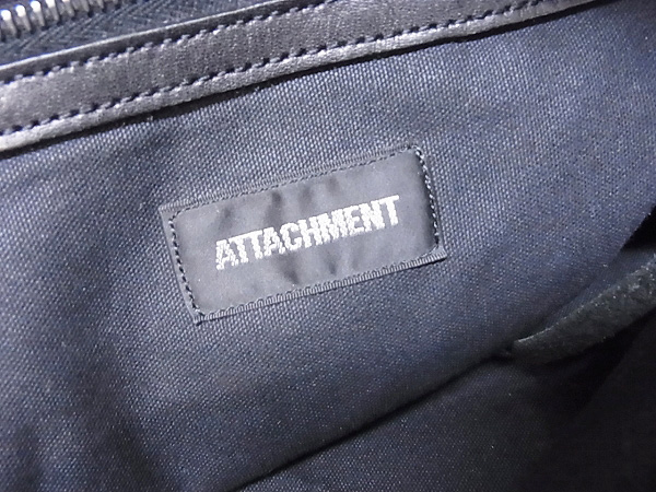 実際に弊社で買取させて頂いたATTACHMENT/アタッチメント ヌバックxスムースレザー トートBAGの画像 1枚目