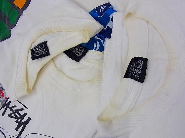 実際に弊社で買取させて頂いたApe/エイプ バウンティーハンター 半袖Tシャツ他 10点以上セットの画像 6枚目