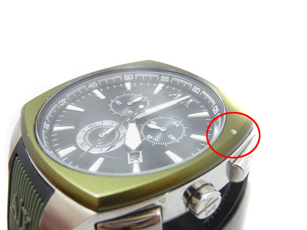 実際に弊社で買取させて頂いたARMANI EXCHANGE/アルマーニエクスチェンジ 腕時計/AX1171の画像 8枚目