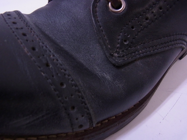 実際に弊社で買取させて頂いたCRIMIE/クライミー DIRT ワークブーツ 黒/C1B1-AC21/27.0の画像 8枚目