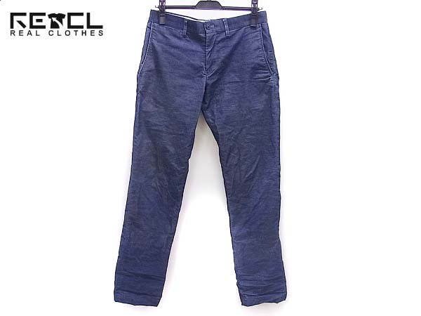 実際に弊社で買取させて頂いたEDIFICE/エディフィス ストレッチパンツ ジッパー ブルー 42