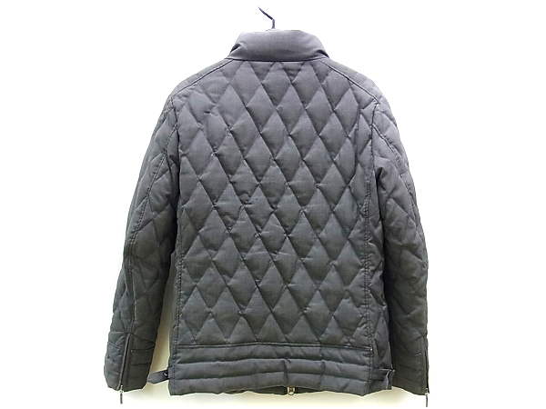 実際に弊社で買取させて頂いたLANVIN/ランバン ダブルZIPウール混キルティングジャケットの画像 1枚目