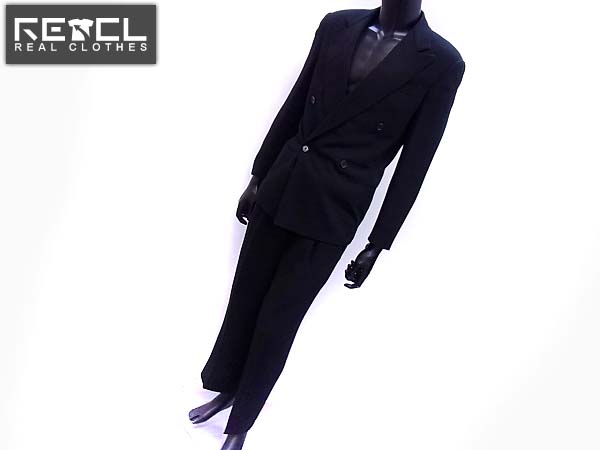 実際に弊社で買取させて頂いたGIORGIO ARMANI/ジョルジオアルマーニ 黒ラベルダブルスーツ