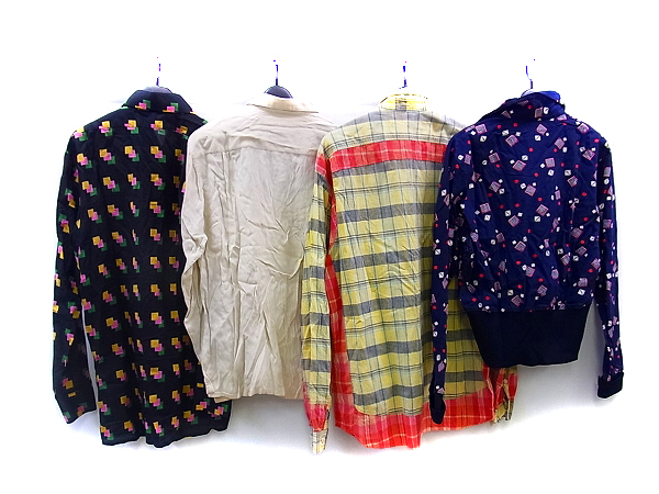 実際に弊社で買取させて頂いたGOODENOUGH/グッドイナフ他 ヴィンテージ シャツ等 M/XL 4点SETの画像 1枚目