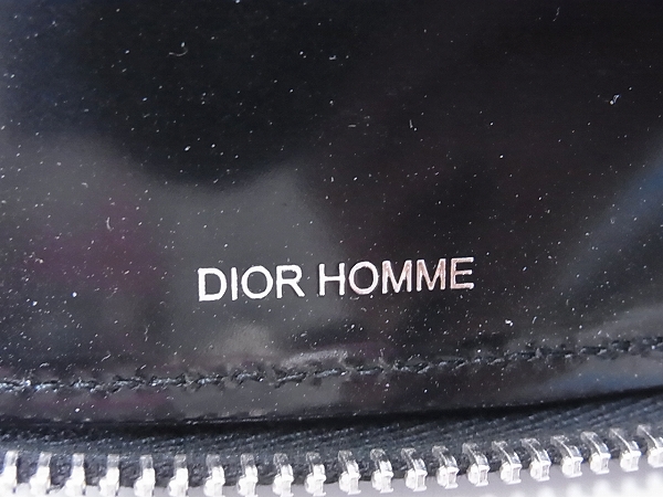 実際に弊社で買取させて頂いたDior HOMME/ディオール オム 2ラウンドジップウォレット/財布の画像 5枚目