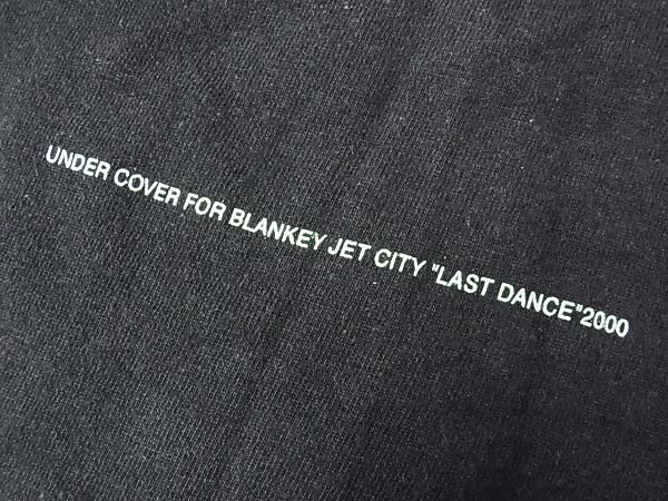 UNDERCOVER×BLANKEY JET CITY LAST DANCE Tシャツ ブラック Mの