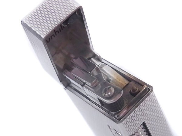 実際に弊社で買取させて頂いたdunhill/ダンヒル ローラーガスライター シルバー/喫煙グッズの画像 4枚目