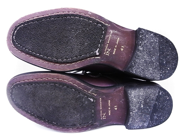 実際に弊社で買取させて頂いたアルフレッドバニスター バックジップ レースアップブーツ/41の画像 3枚目