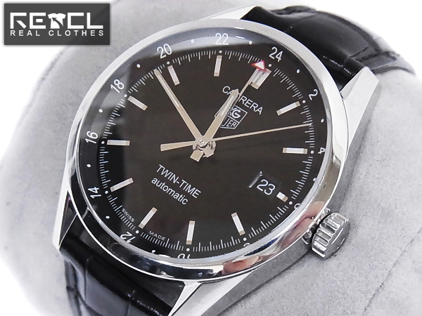 実際に弊社で買取させて頂いたTAG Heuer/タグホイヤー[23万↑]カレラ ツインタイム WV2115
