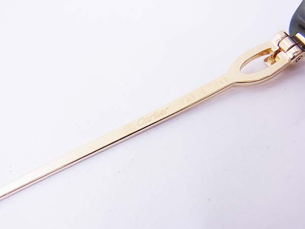 実際に弊社で買取させて頂いたCARTIER/カルティエ スクエア型メガネフレーム T8100708の画像 6枚目