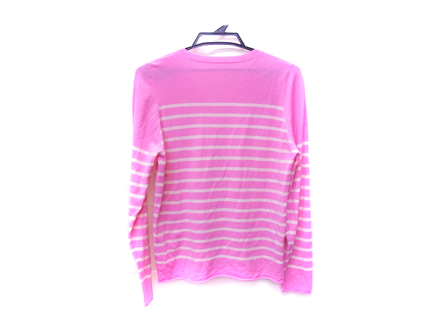 実際に弊社で買取させて頂いたルシアンペラフィネ Vネックボーダーカシミアセーター スカルSの画像 1枚目