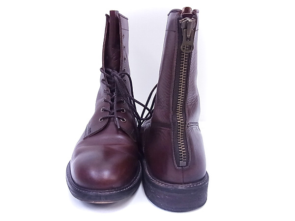 実際に弊社で買取させて頂いたアルフレッドバニスター バックジップ レースアップブーツ/41の画像 2枚目
