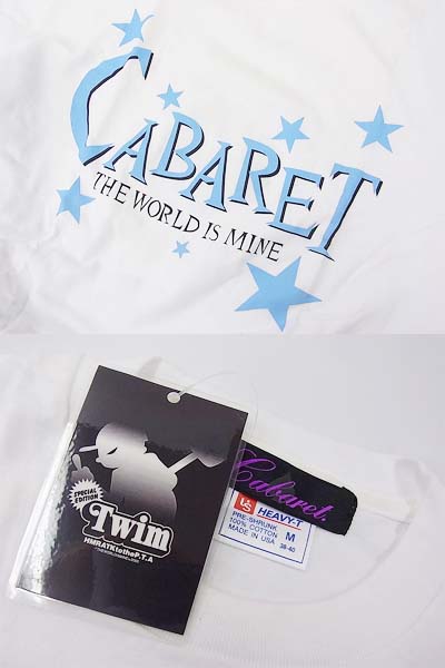 実際に弊社で買取させて頂いたキャバレー×TWIM/RISK/WHATEVER/MOTTY コラボTシャツセット Mの画像 3枚目