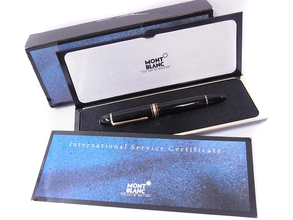 実際に弊社で買取させて頂いたMontblanc/モンブラン マイスターシュテュック 万年筆　14K 585の画像 7枚目