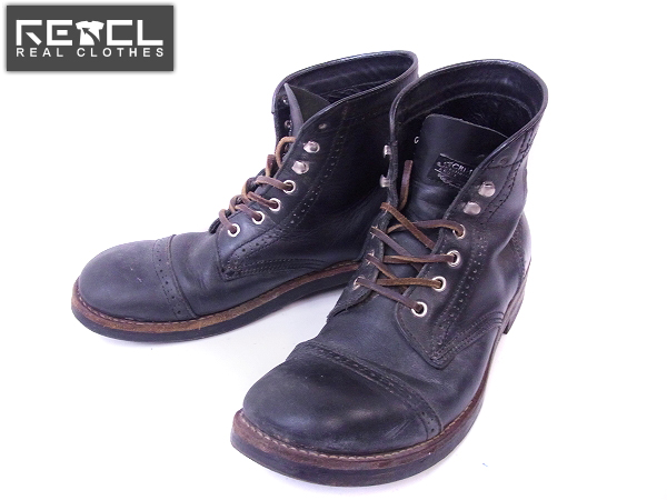 実際に弊社で買取させて頂いたCRIMIE/クライミー DIRT ワークブーツ 黒/C1B1-AC21/27.0