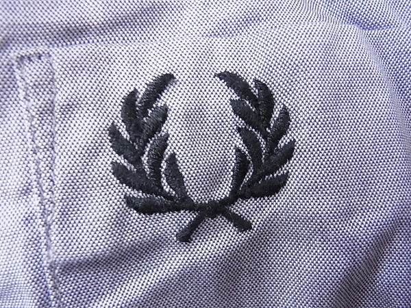 実際に弊社で買取させて頂いたギャルソン/SHIRT×FRED PERRY オックスフォードシャツ グレー/Sの画像 3枚目