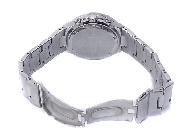 実際に弊社で買取させて頂いたSEIKO/セイコー BAR HONDA クロノグラフ 腕時計/7T92-0GE0の画像 4枚目