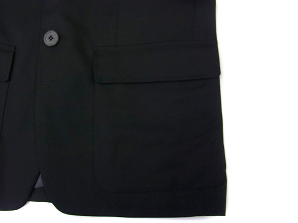 実際に弊社で買取させて頂いたA.P.C./アーペーセー テーラードジャケット ブラック XSの画像 4枚目